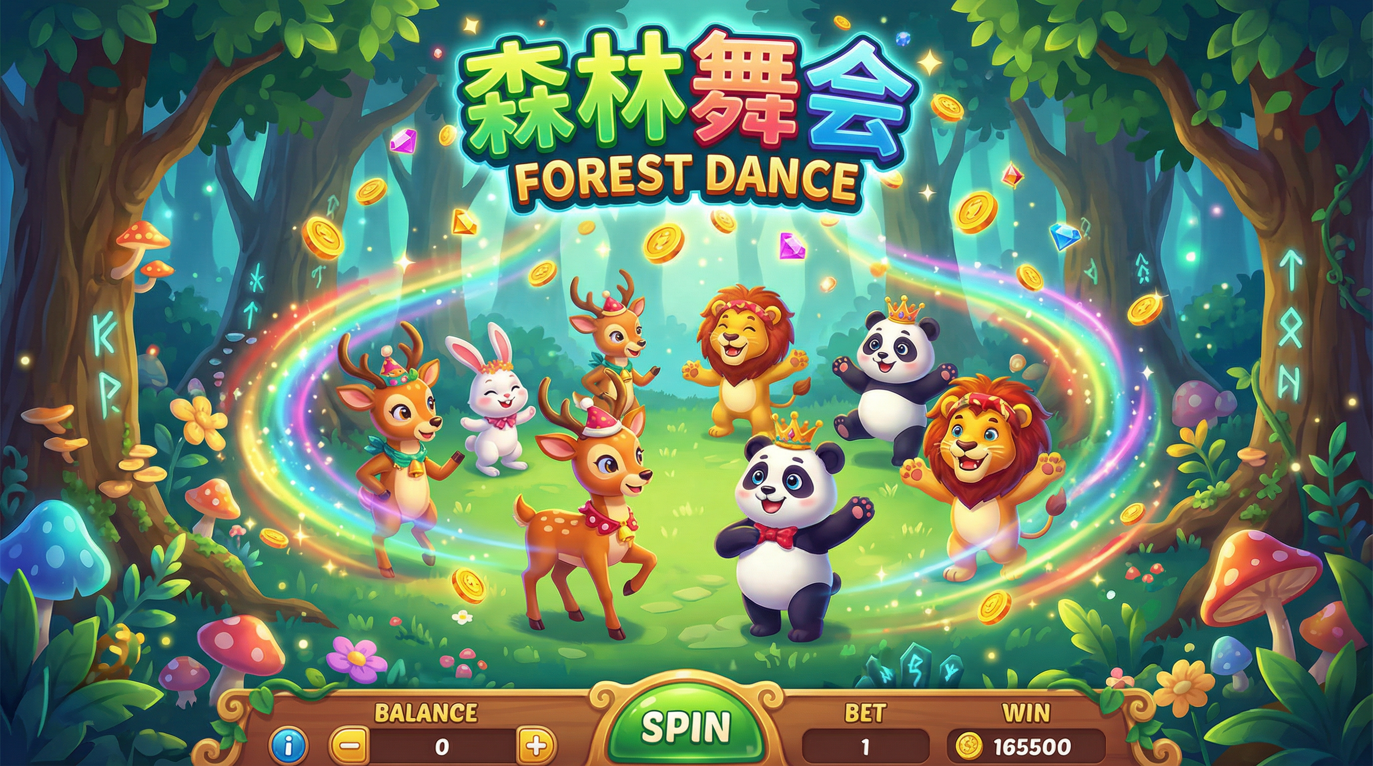 森林舞会游戏截图